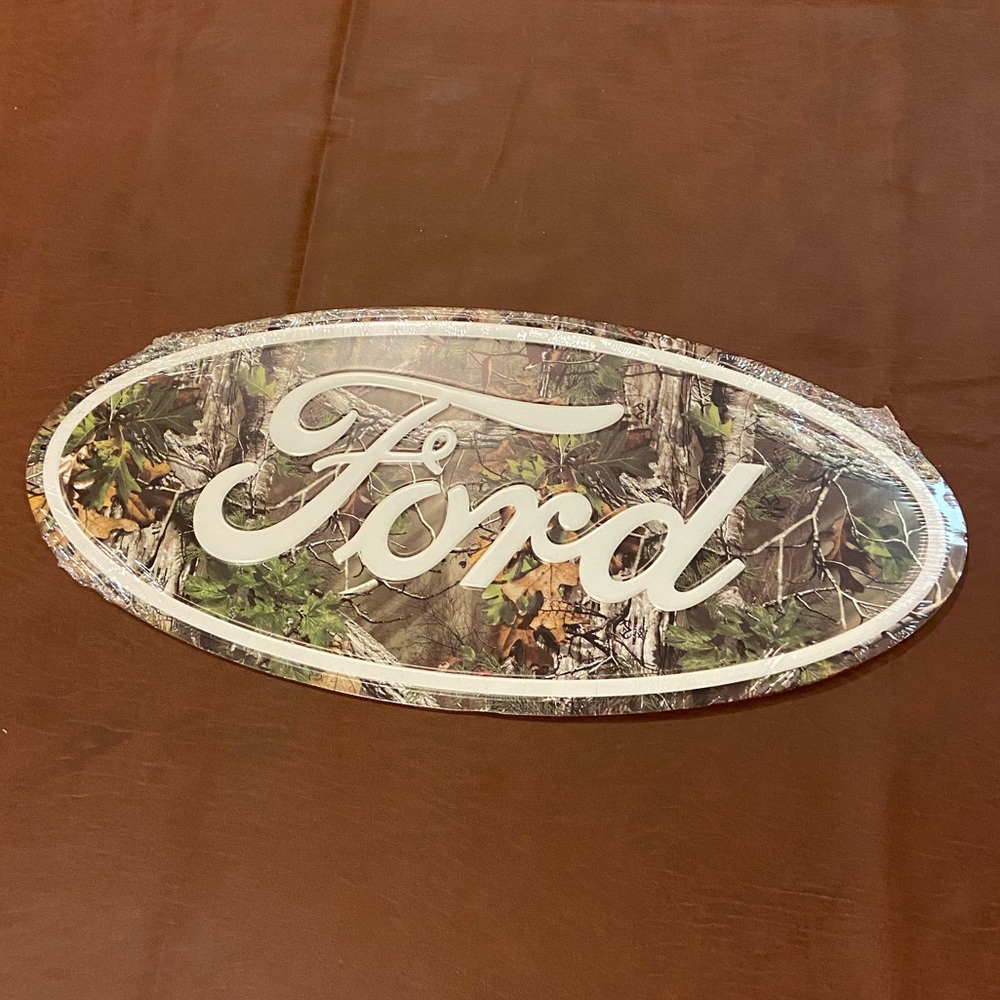 Brand new Ford Camo home decor sign